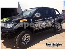 Kut Snake ABS Kotflügelverbreiterungen - Mitsubishi L200
